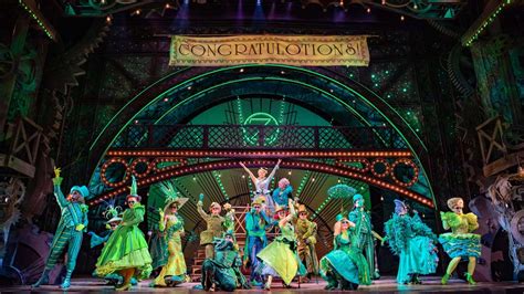 Wicked the Musical in London’s West End .